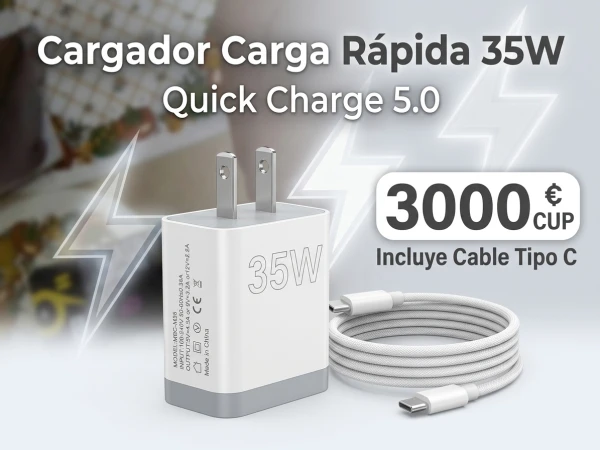 Cargador Movil Inteligente 35W's foto | Ray Market |  BizneCubano